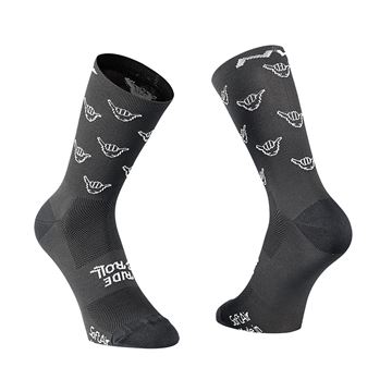 Picture of NORTHWAVE - RIDE &ROLL SOCK BLACK